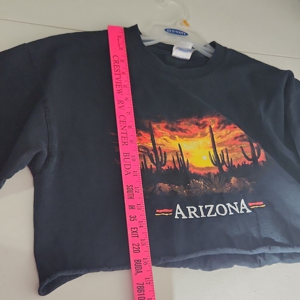Gildan Crop shirt Arazona size L Cactus Cropped - Picture 4 of 8